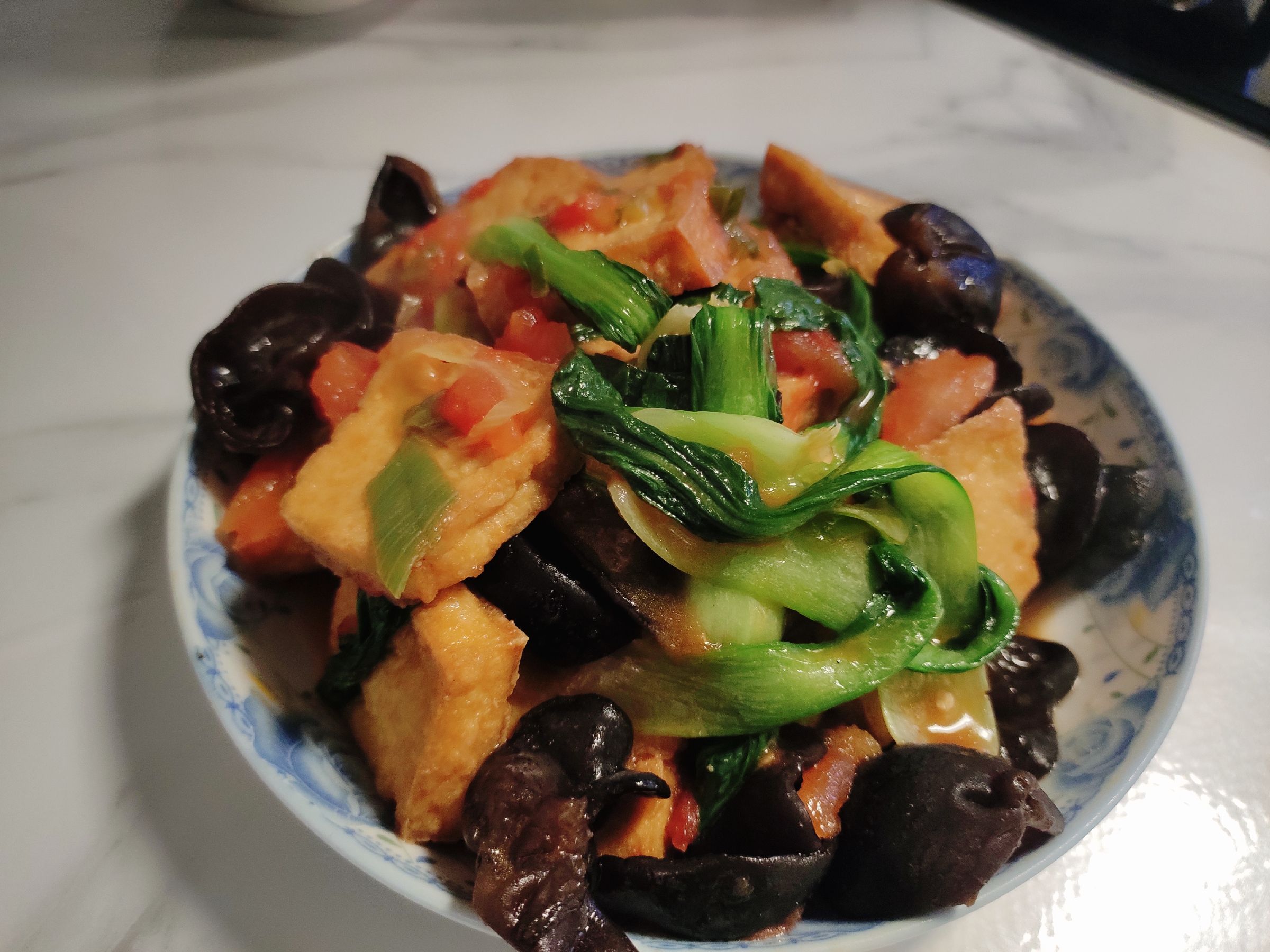 熘豆腐的做法-咸鮮味炒菜譜