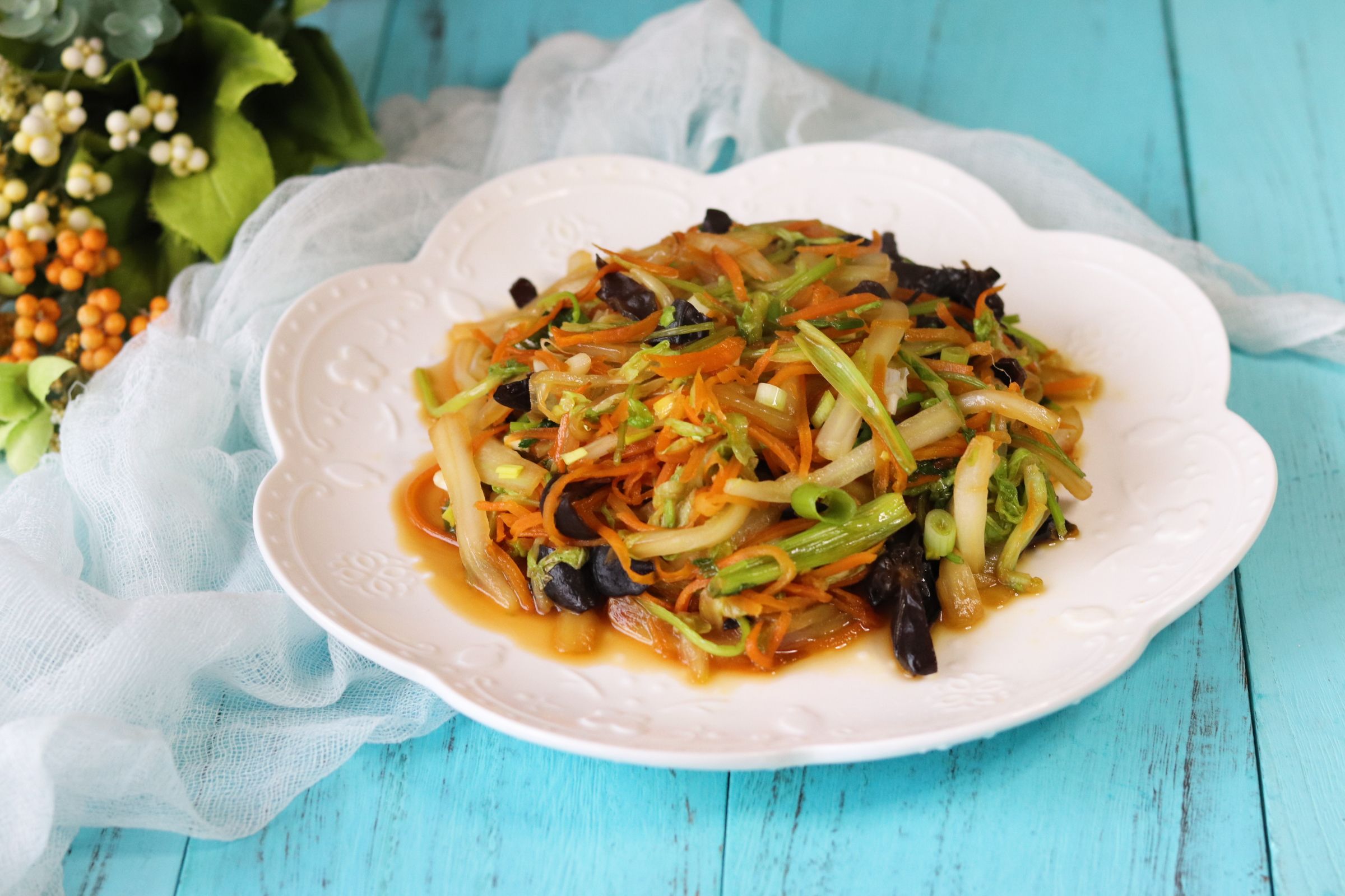 素菜小炒的做法-家常味炒菜譜-易網健康養生網 素菜小炒的做法-家常味炒菜譜