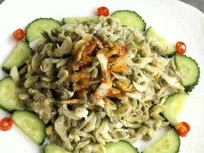 蒸槐花的做法-家常味蒸菜譜