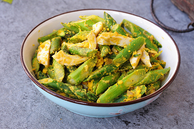 蘆筍炒煮雞蛋的做法-家常味炒菜譜-易網健康養生網 蘆筍炒煮雞蛋的做法-家常味炒菜譜