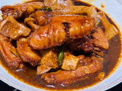 吮指原味雞翅的做法-咸鮮味燜菜譜