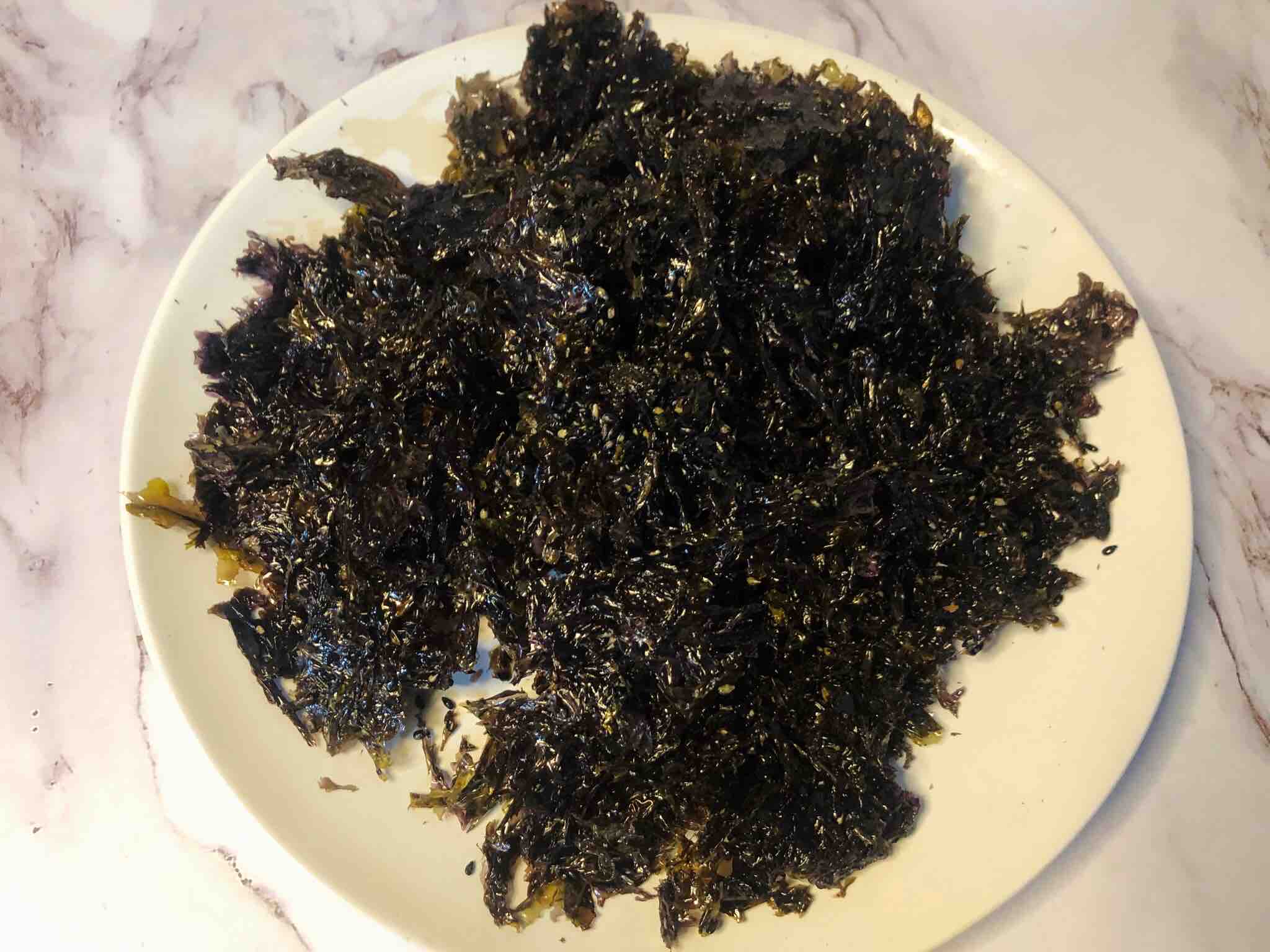 香脆芝麻海苔的做法-咸鮮味炒菜譜