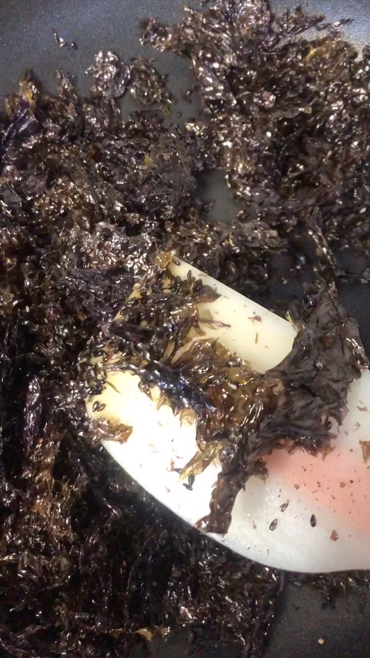 香脆芝麻海苔的做法-咸鮮味炒菜譜