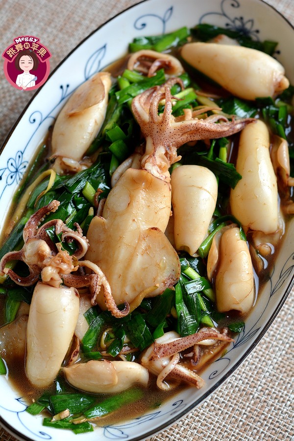韭菜炒海兔的做法-咸鮮味炒菜譜