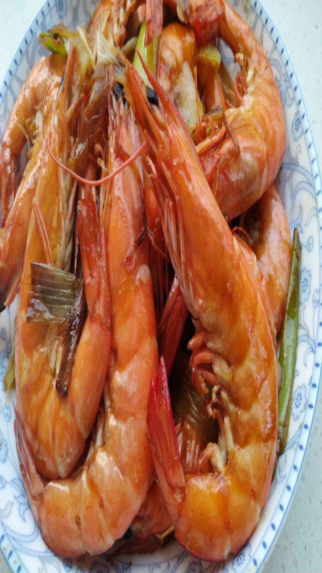 蔥炒海蝦的做法-家常味炒菜譜