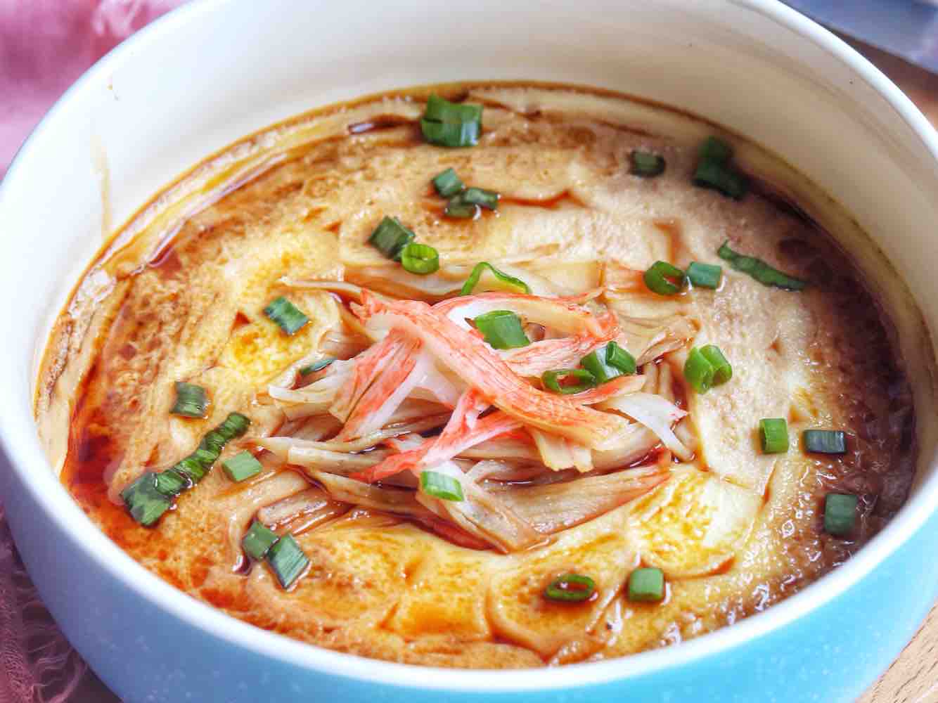 蟹棒蒸蛋的做法-家常味蒸菜譜