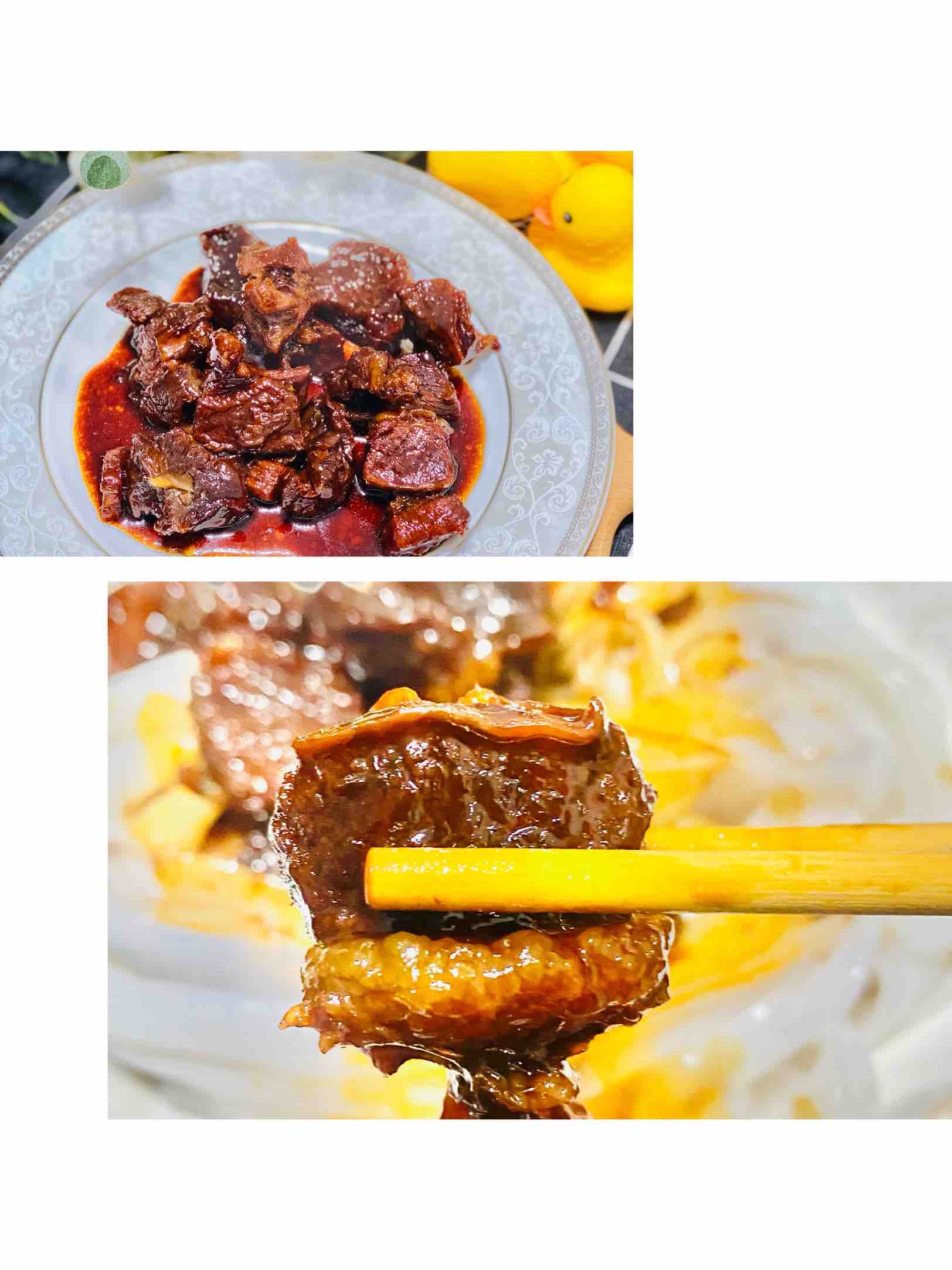 大口吃肉，選紅燒牛腩。的做法-家常味燉菜譜