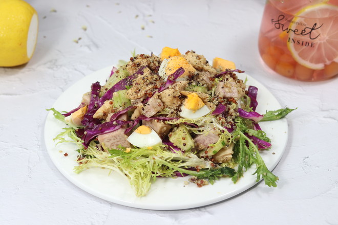 藜麥雞肉沙拉的做法-家常味拌菜譜