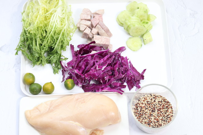 藜麥雞肉沙拉的做法-家常味拌菜譜-易網<a href=http://www.jsjjzhkt.cn/ target=_blank class=infotextkey>健康養生</a>網 藜麥雞肉沙拉的做法-家常味拌菜譜