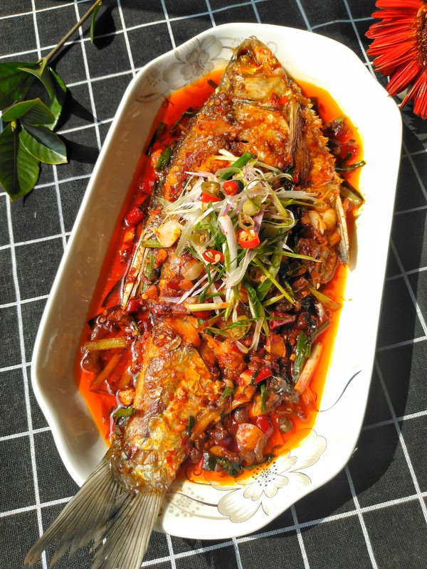 微波爐鳊魚的做法-咸鮮味微波菜譜