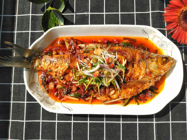 微波爐鳊魚的做法-咸鮮味微波菜譜