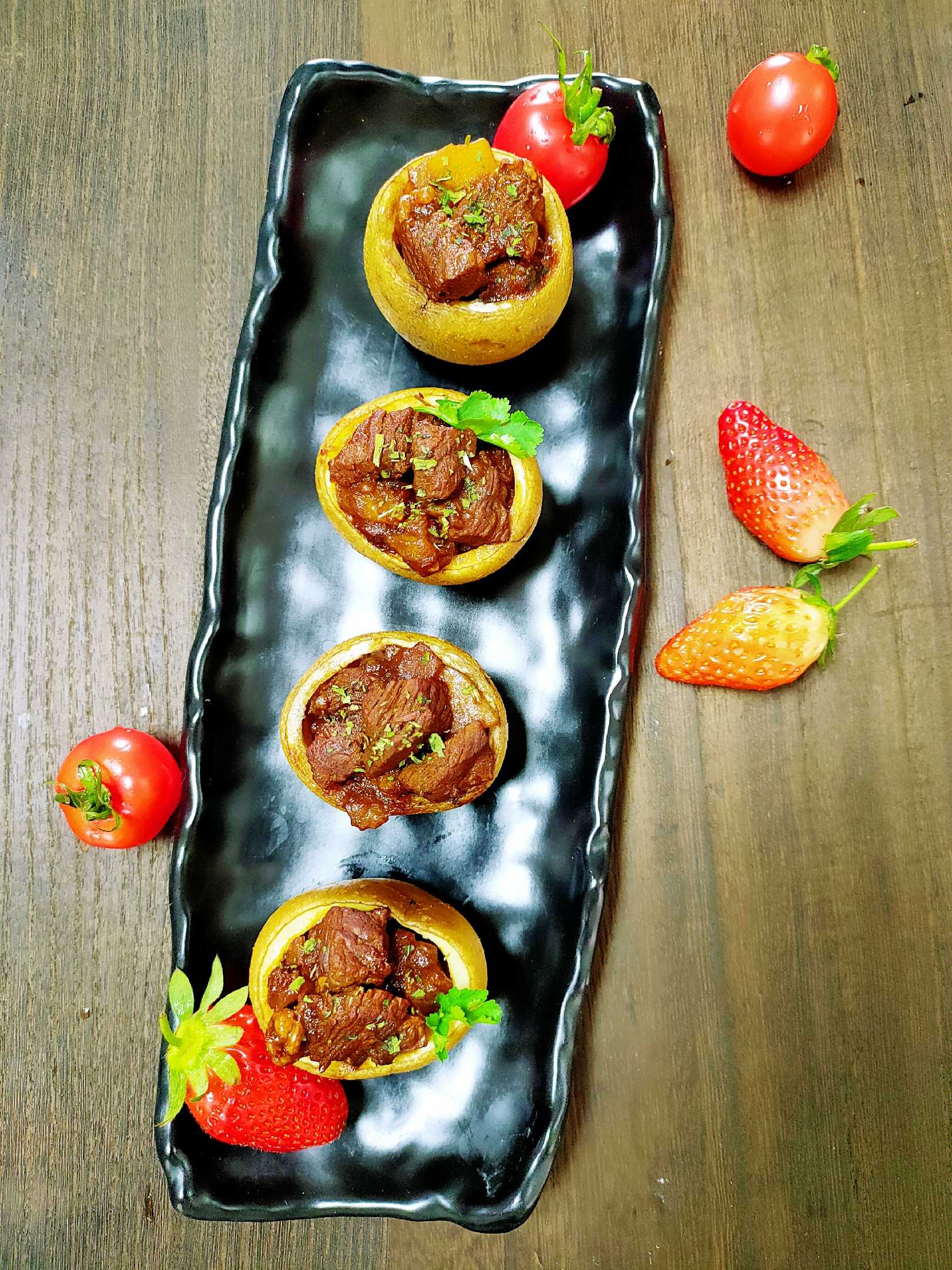 牛肉土豆杯的做法-醬香味其它工藝菜譜