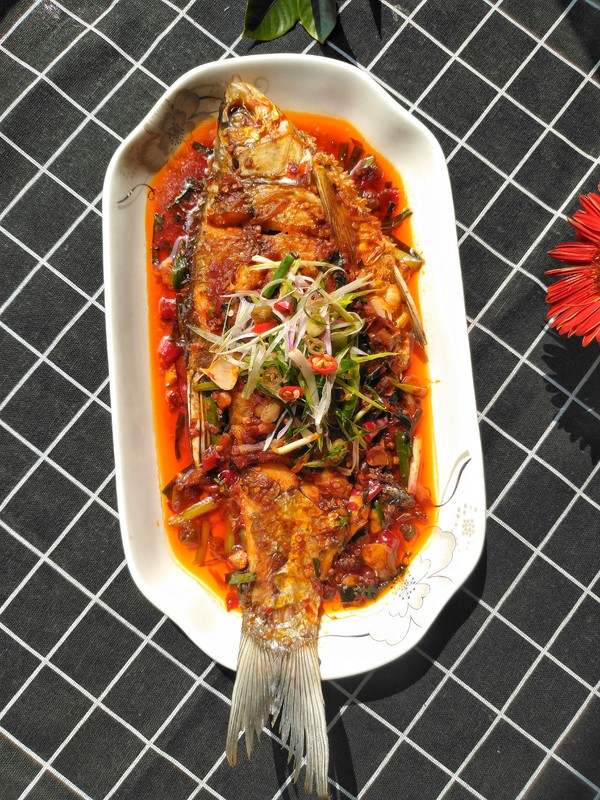 微波爐鳊魚的做法-咸鮮味微波菜譜