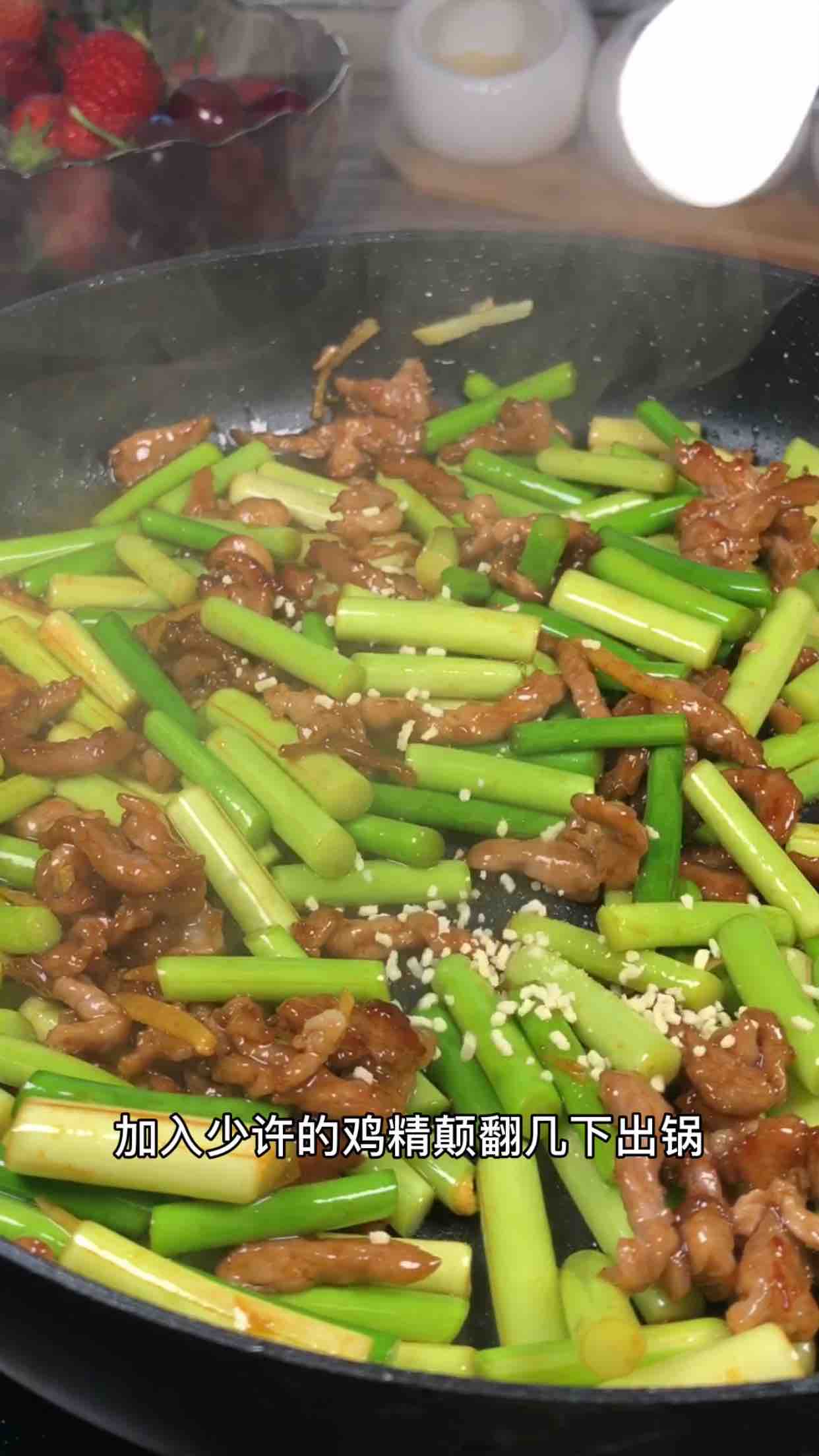 蒜苔炒肉絲的做法-家常味炒菜譜-易網健康養生網 蒜苔炒肉絲的做法-家常味炒菜譜