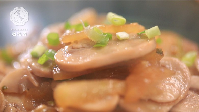 口蘑炒冬瓜的做法-家常味炒菜譜