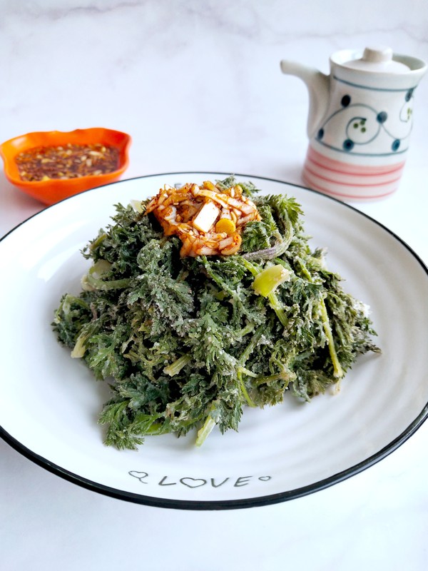 蒸野蘿卜纓的做法-家常味蒸菜譜-易網健康養生網 蒸野蘿卜纓的做法-家常味蒸菜譜