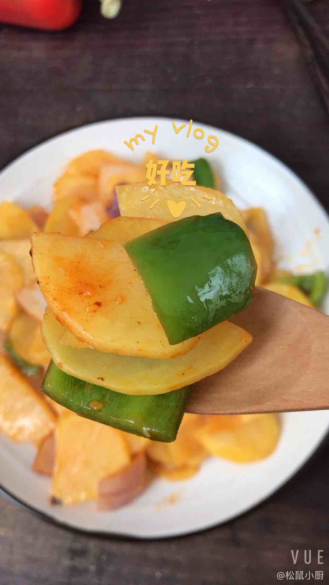 燒烤風(fēng)味土豆片的做法-家常味炒菜譜