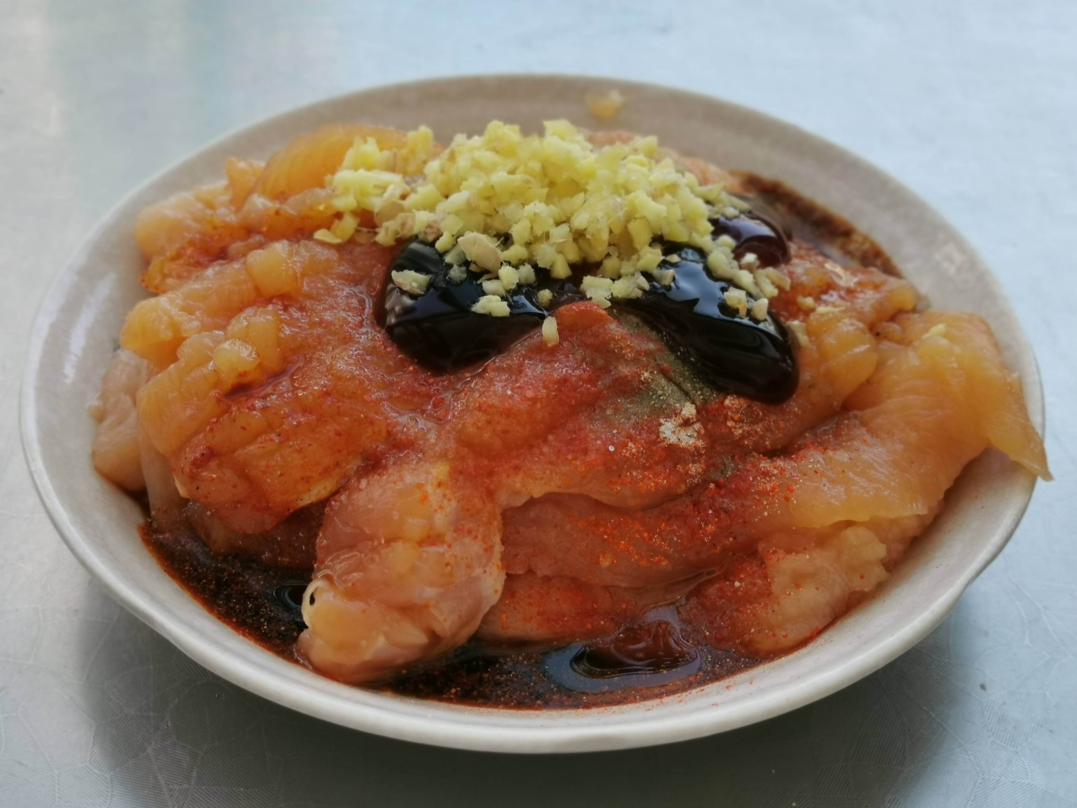 炸雞胸肉排的做法-香辣味炸菜譜