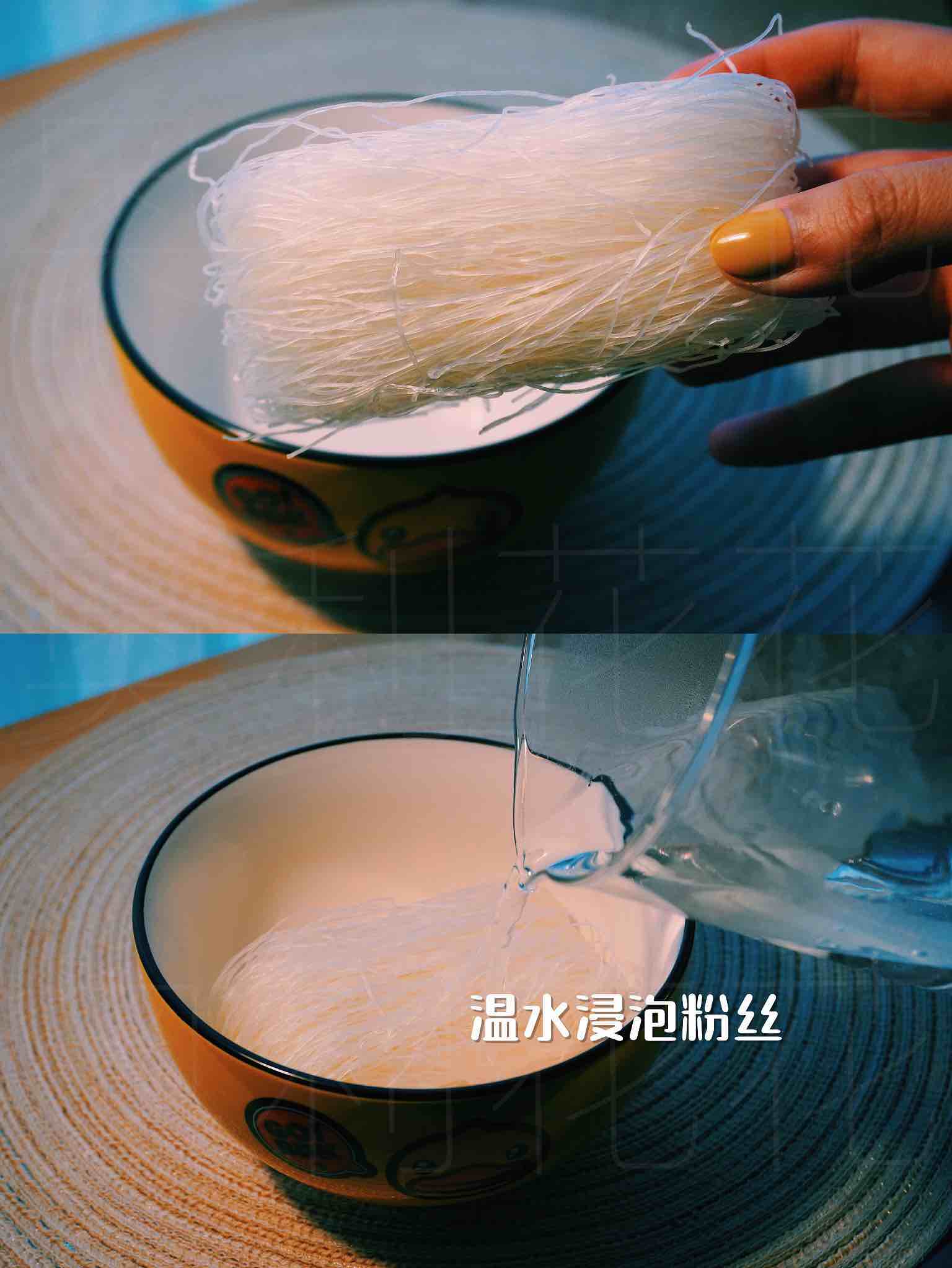 人間美味-深夜放毒【蒜蓉花蛤粉絲】的做法-咸鮮味煮菜譜