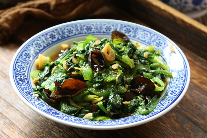 蝦皮小白菜的做法-家常味炒菜譜