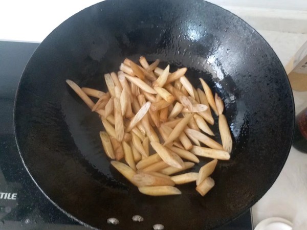 香辣藕帶的做法-香辣味炒菜譜