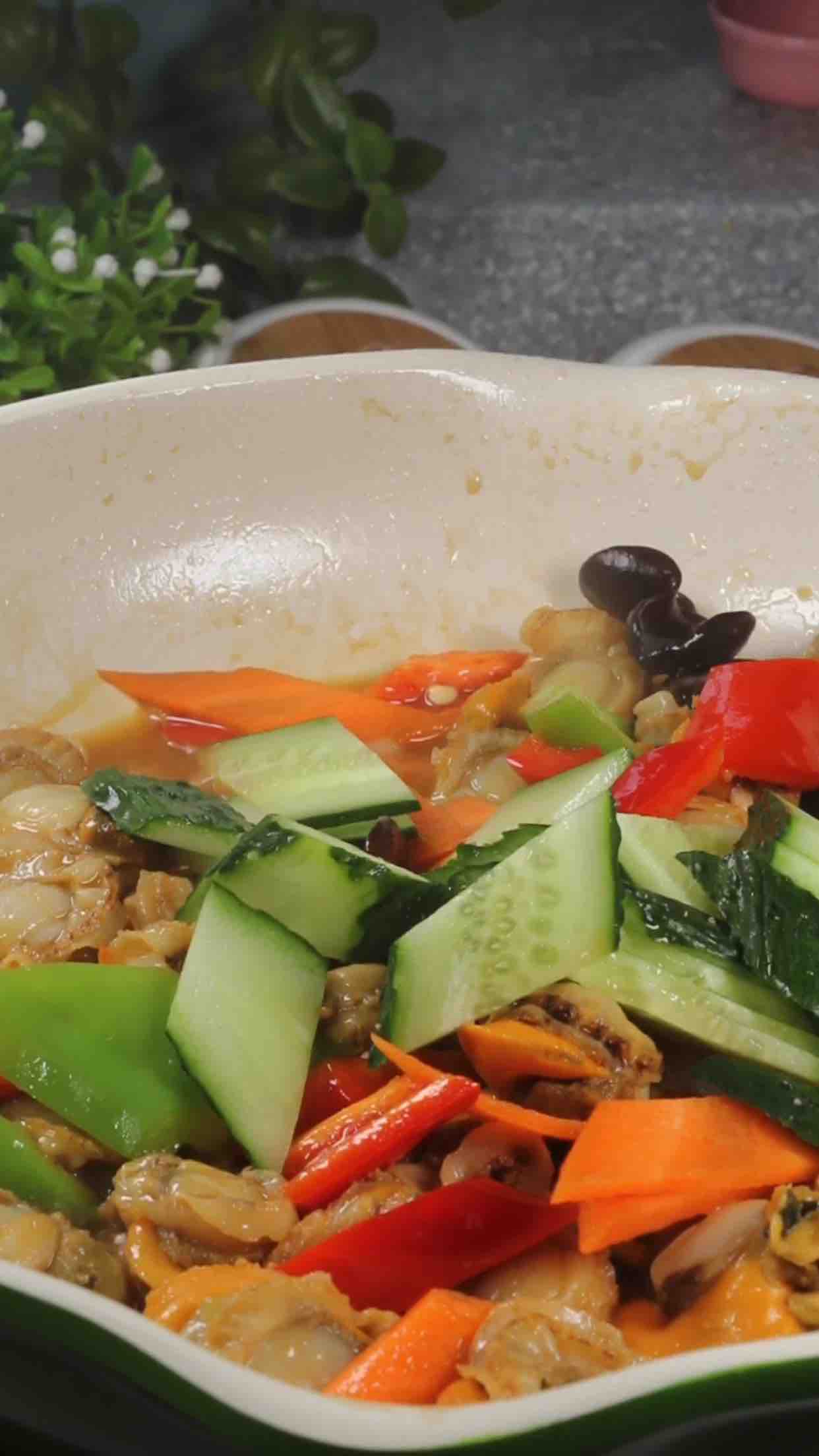 香辣扇貝的做法-咸鮮味炒菜譜