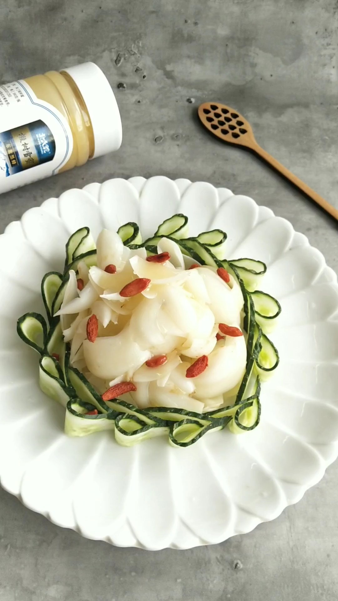 蜜汁鮮百合的做法-甜味拌菜譜