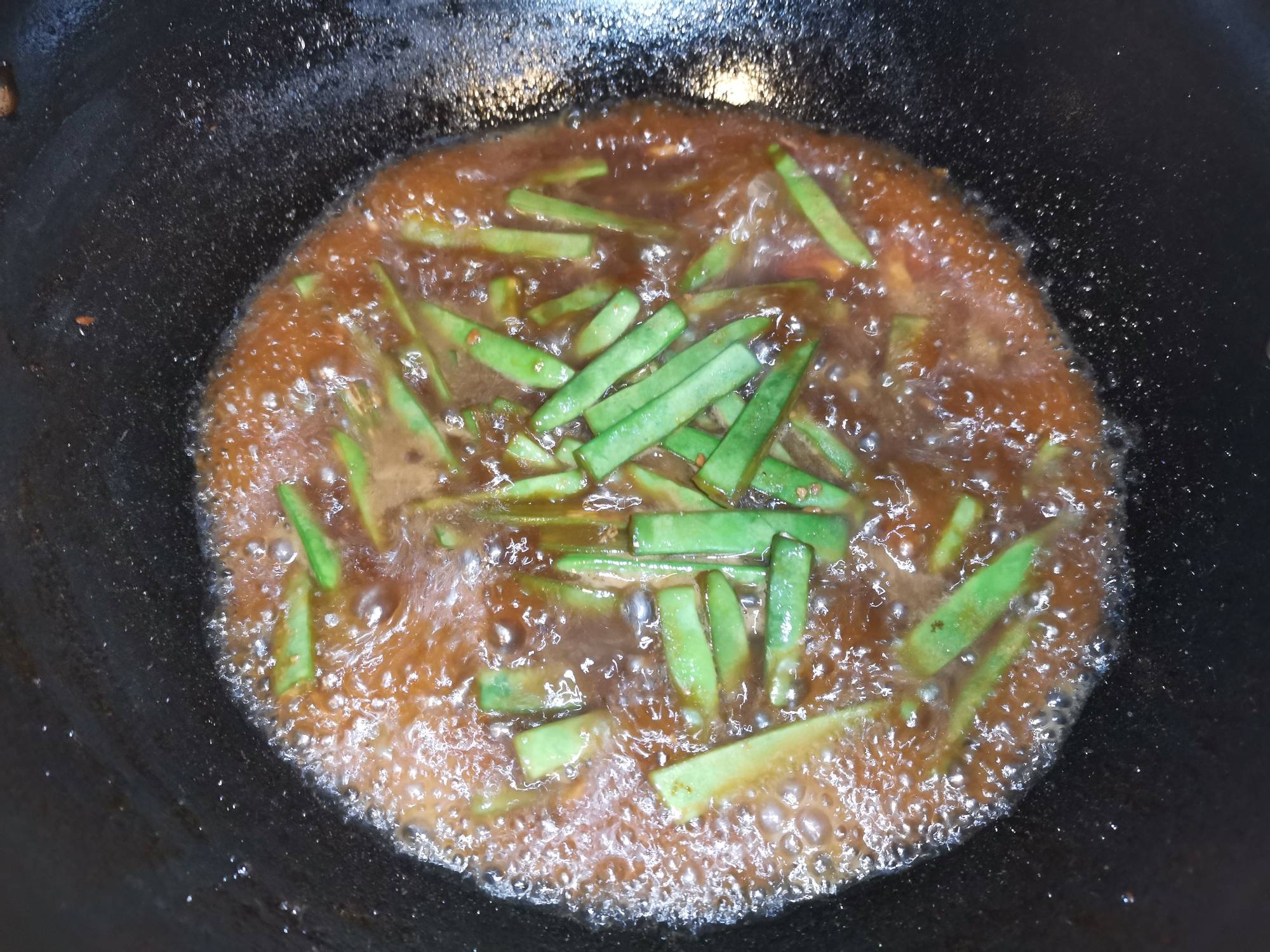 扁豆角炒肉絲的做法-家常味炒菜譜