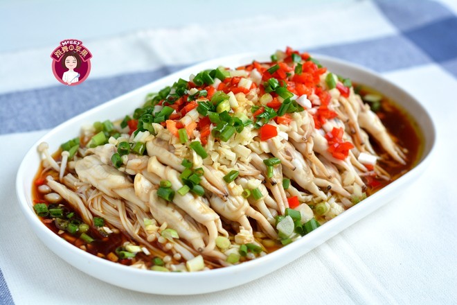 涼拌蟶子金針菇的做法-咸鮮味拌菜譜-易網健康養生網 涼拌蟶子金針菇的做法-咸鮮味拌菜譜