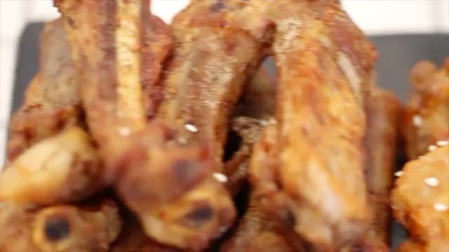 雙拼焗烤排骨的做法-咸鮮味烤菜譜