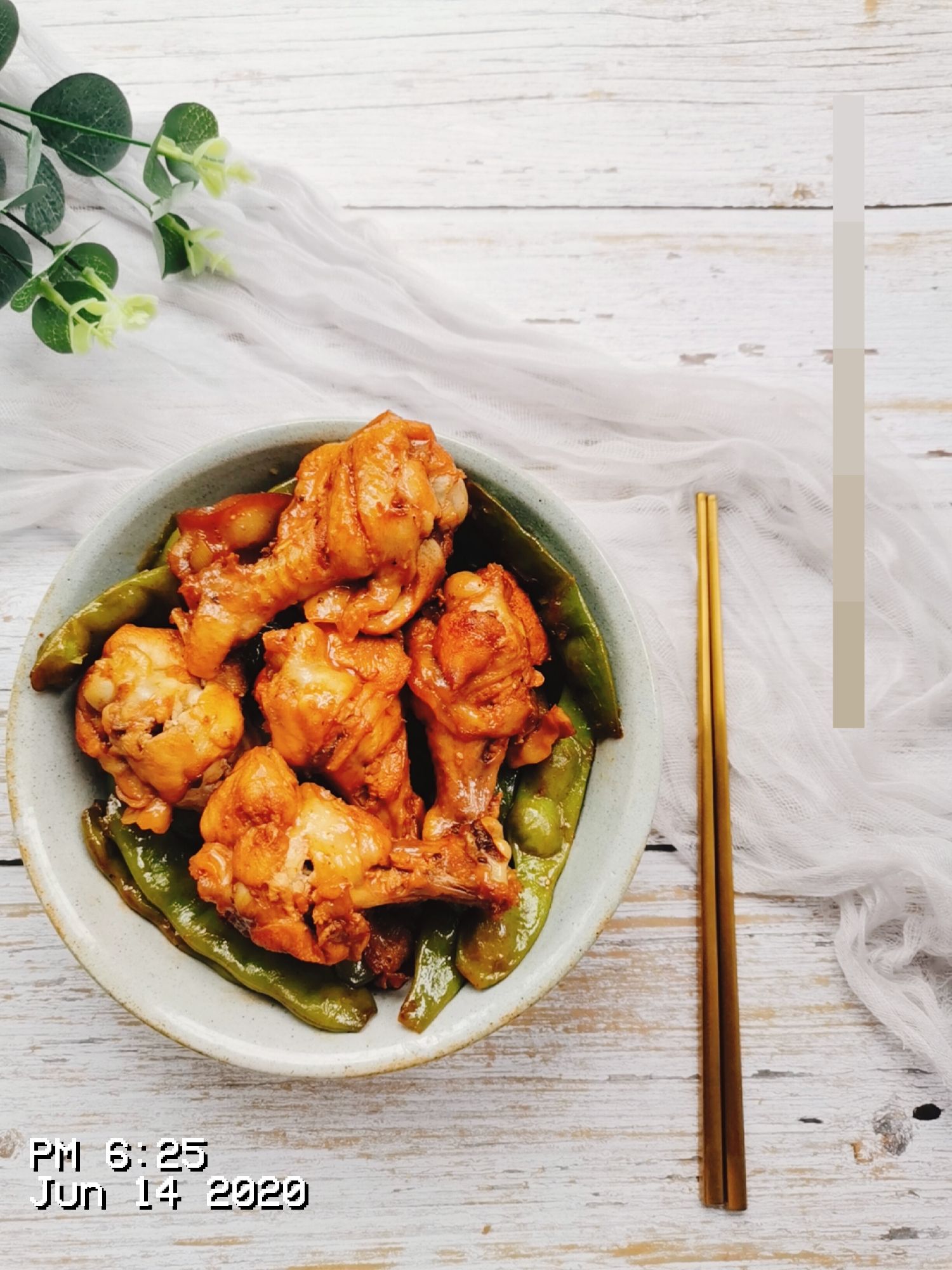 豆角燉雞翅根的做法-咸鮮味燉菜譜