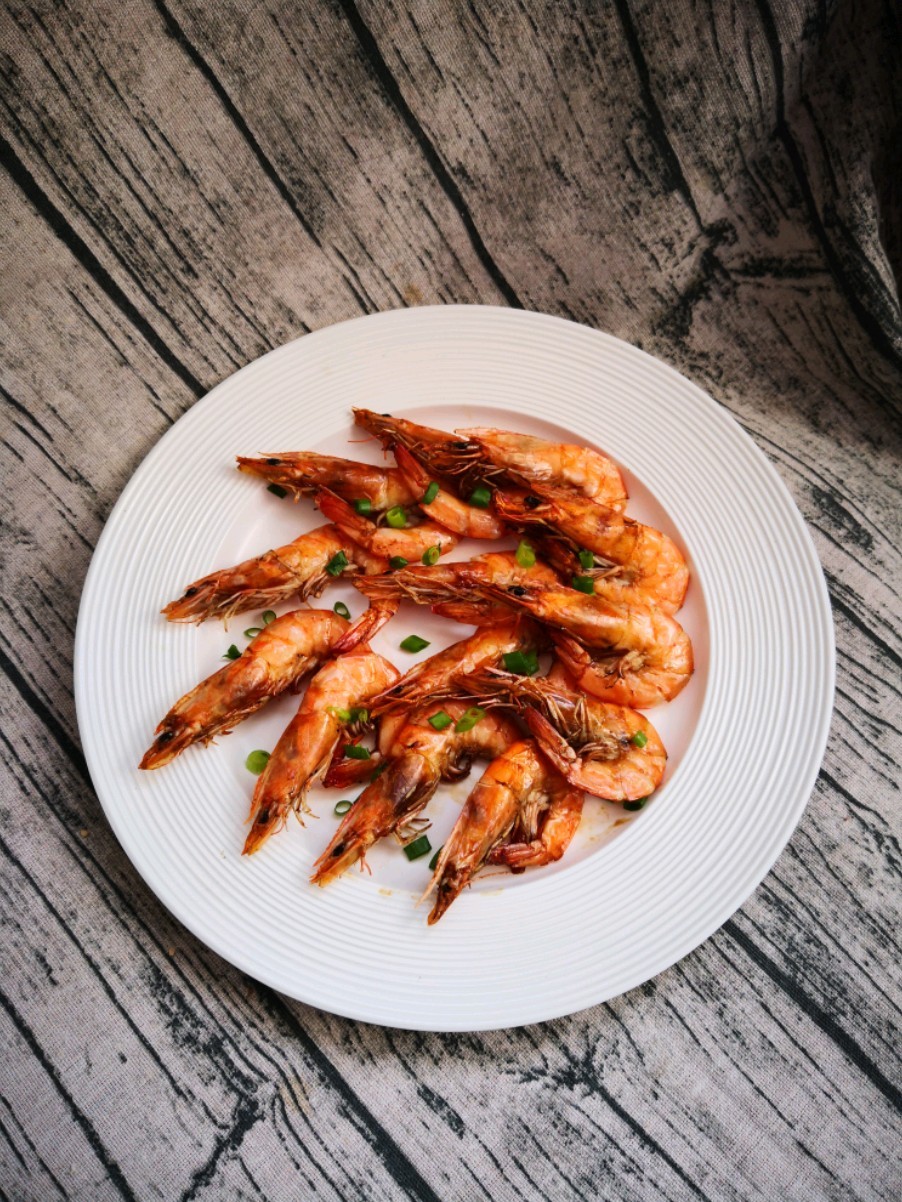 烤大蝦的做法-糊辣味烤菜譜