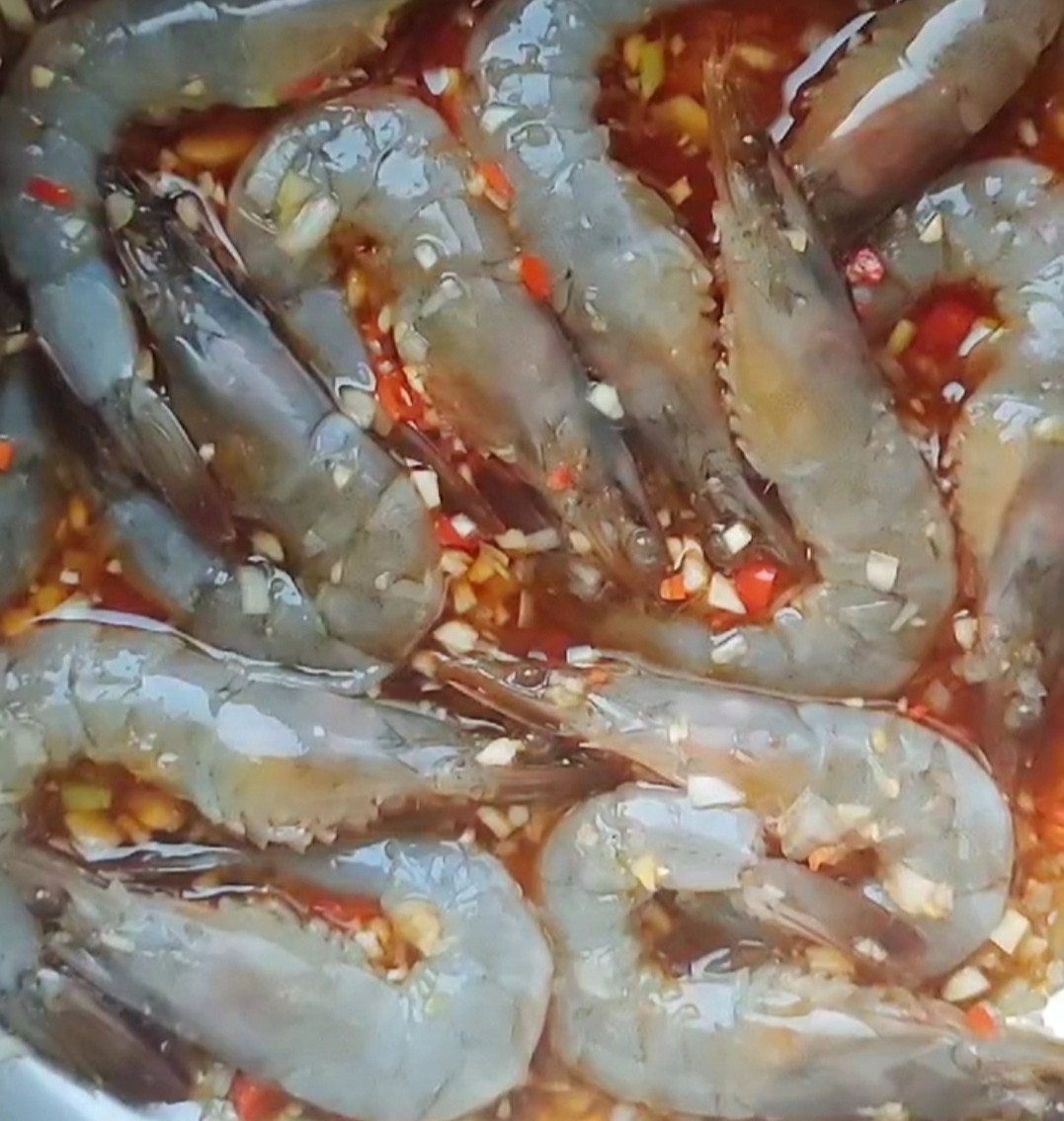 千絲萬縷蝦的做法-家常味炸菜譜