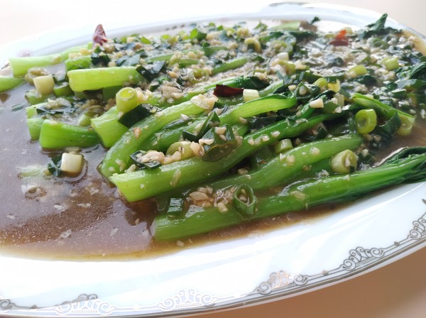 蒜香菜心的做法-家常味其它工藝菜譜