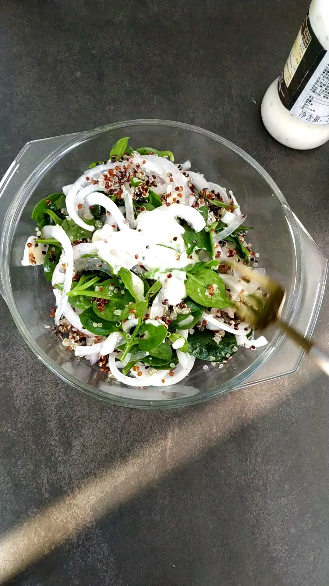 晚餐吃低脂低熱，堅持30天腰細甩贅肉的做法-奶香味拌菜譜