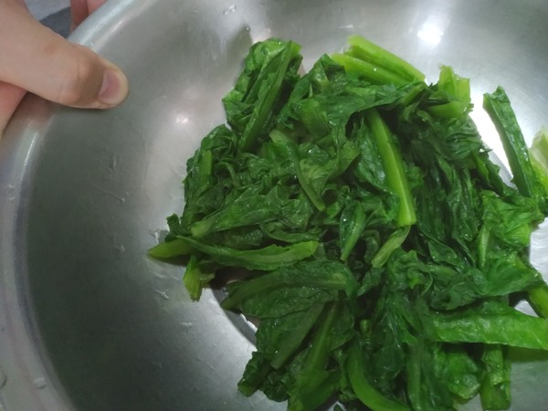 蒜香油麥菜的做法-蒜香味炒菜譜