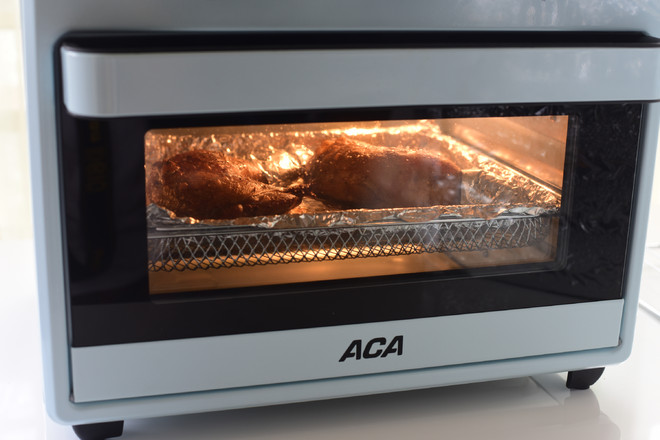 空氣烤雞腿的做法-咸鮮味烤菜譜