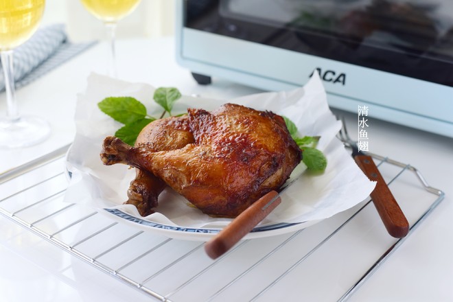 空氣烤雞腿的做法-咸鮮味烤菜譜