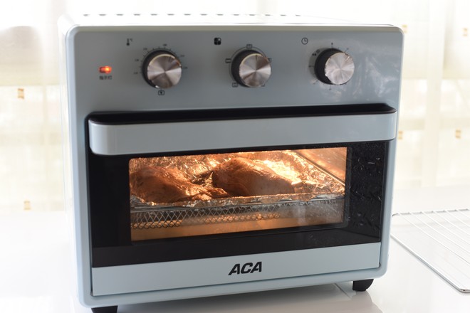 空氣烤雞腿的做法-咸鮮味烤菜譜