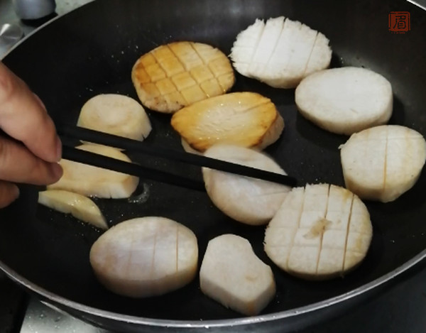 醬燒杏鮑菇的做法-咸鮮味燒菜譜