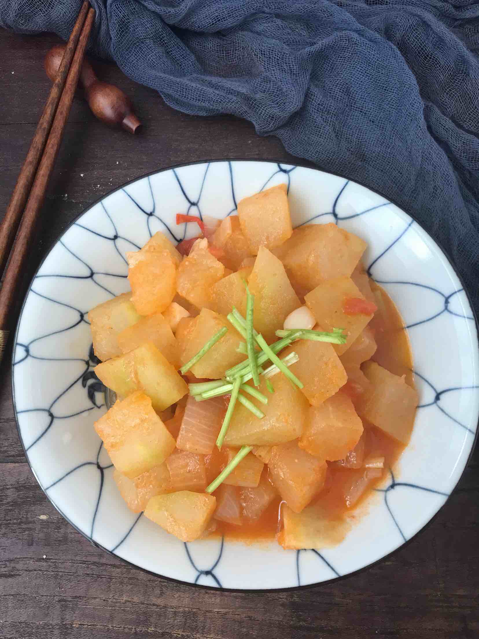 吃不胖的炒冬瓜的做法-家常味炒菜譜