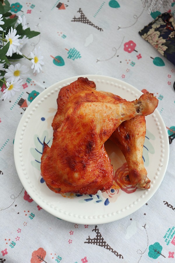 奧爾良烤雞腿（空氣炸鍋）的做法-家常味炸菜譜