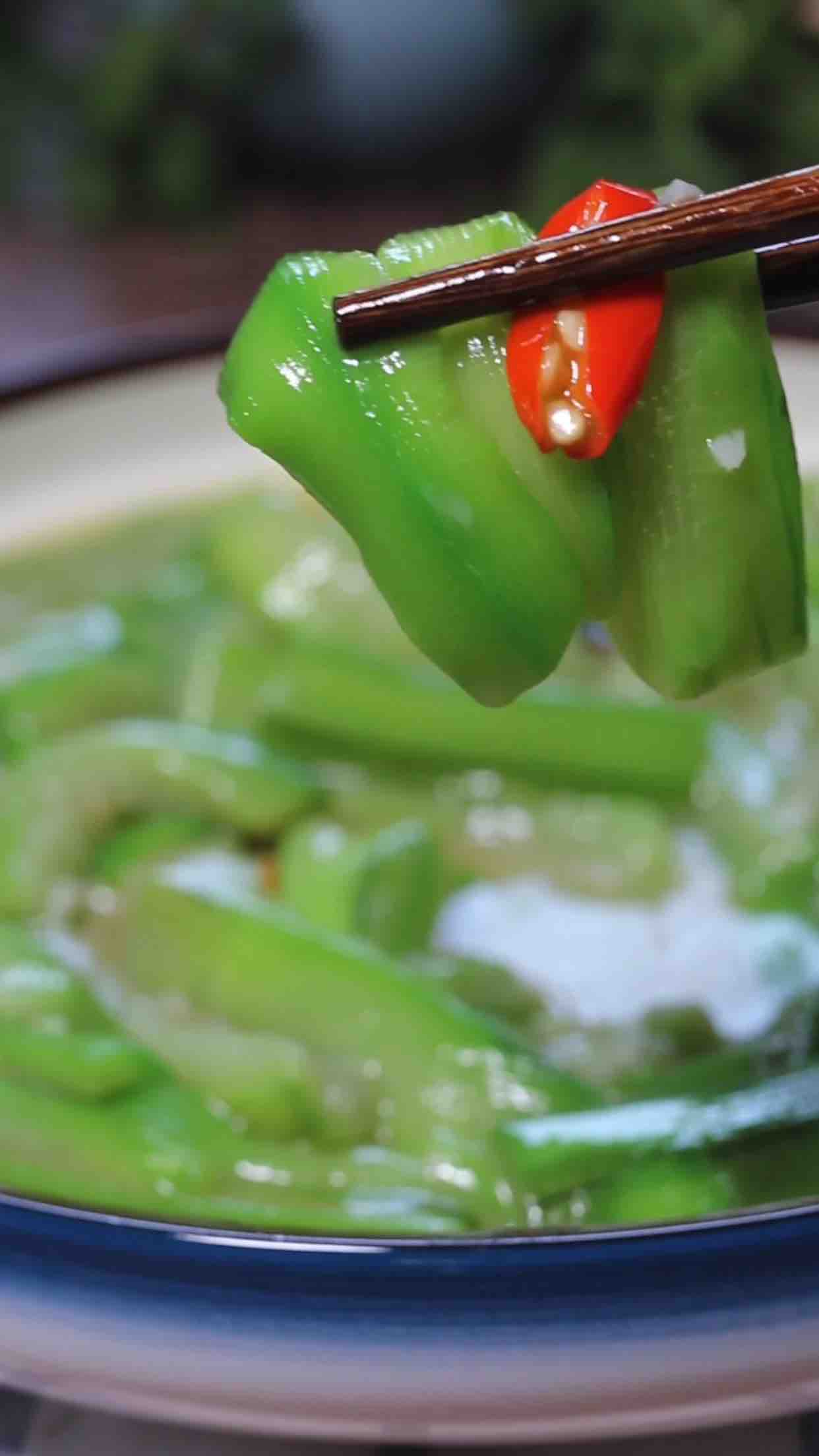 絲瓜新吃法的做法-家常味炒菜譜