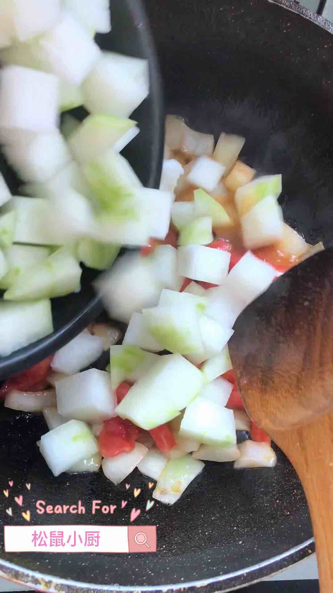 吃不胖的炒冬瓜的做法-家常味炒菜譜