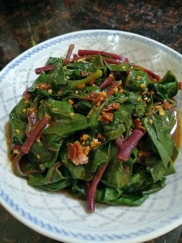 簡簡單單并也不失美味~~醬香潺菜的做法-家常味煮菜譜