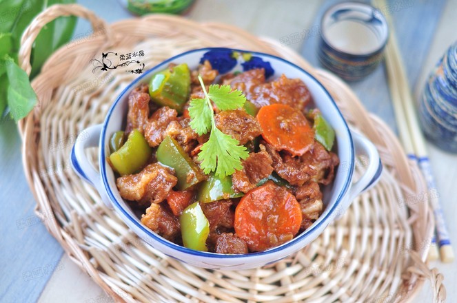 紅燒筋頭巴腦的做法-家常味燉菜譜