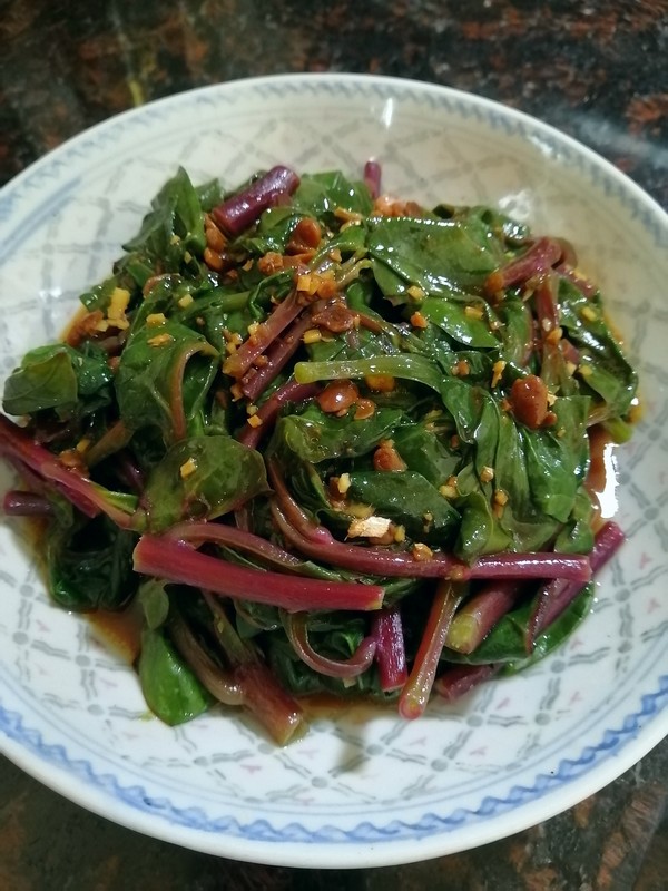 簡簡單單并也不失美味~~醬香潺菜的做法-家常味煮菜譜