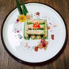 #深夜最饞的美食#百花釀秋葵的做法-咸鮮味蒸菜譜