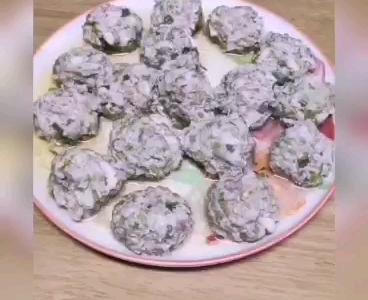 清蒸肉丸子的做法-家常味蒸食譜