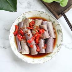 蘸汁蒸茄子，茄子的家常食用方法的作法-咸鮮味蒸菜譜